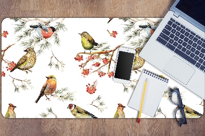 Skrivbordsunderlägg Fåglar på grenen