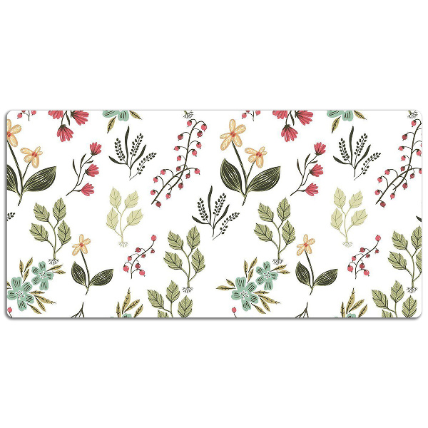Skrivbordsunderlägg Bär och blommor