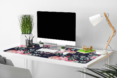 Skrivbordsunderlägg Blommor och löv