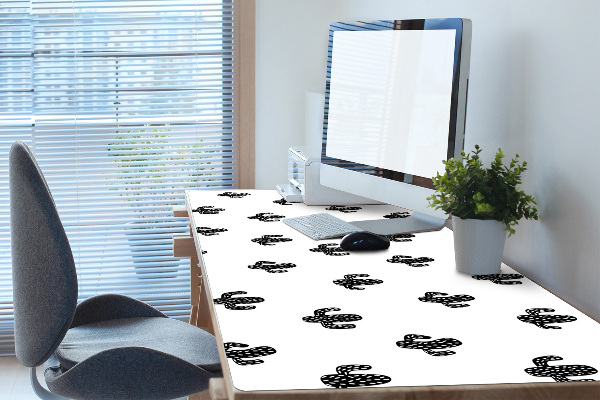 Skrivbordsmatta Kaktusmönster