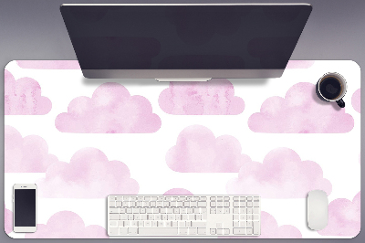 Skrivbordsmatta Rosa moln
