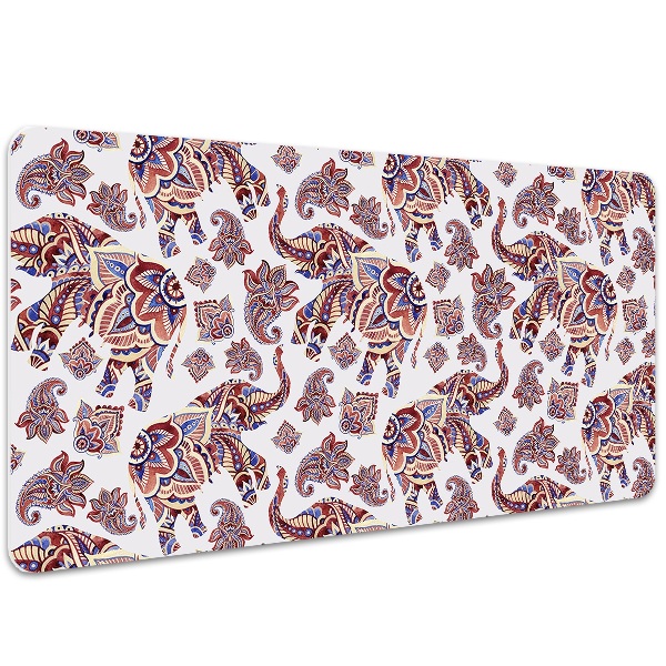 Skrivbordsunderlägg Paisley elefant