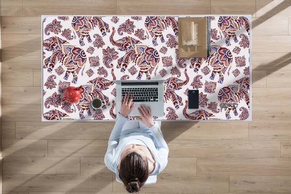 Skrivbordsunderlägg Paisley elefant