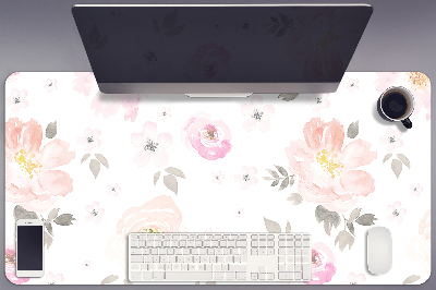 Skrivbordsunderlägg Blommönster