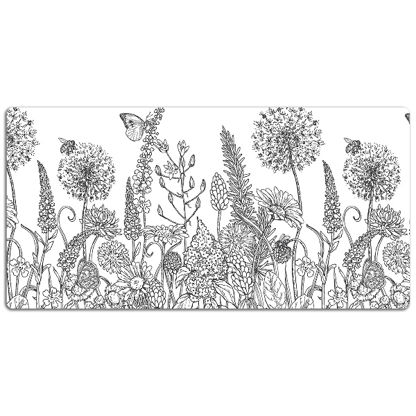 Skrivbordsunderlägg Blommor