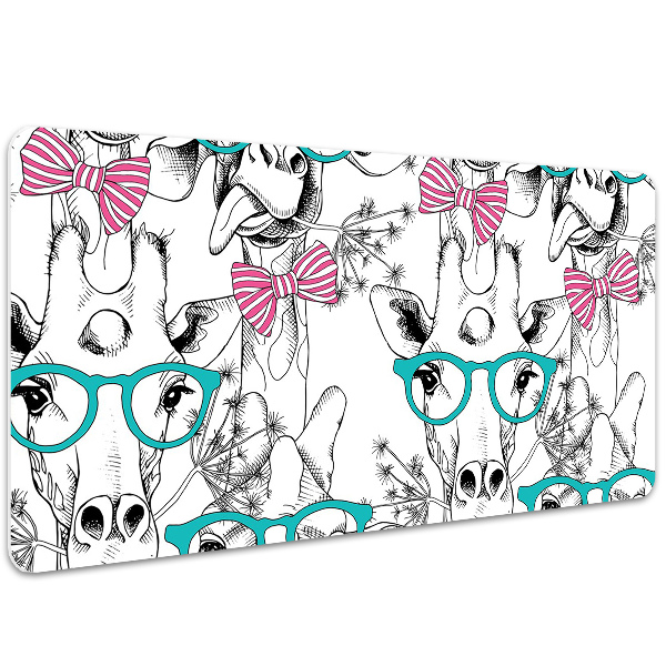 Skrivbordsunderlägg Hipstergiraff