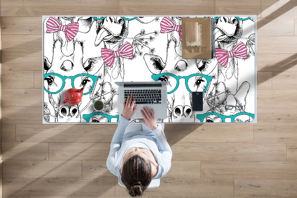 Skrivbordsunderlägg Hipstergiraff