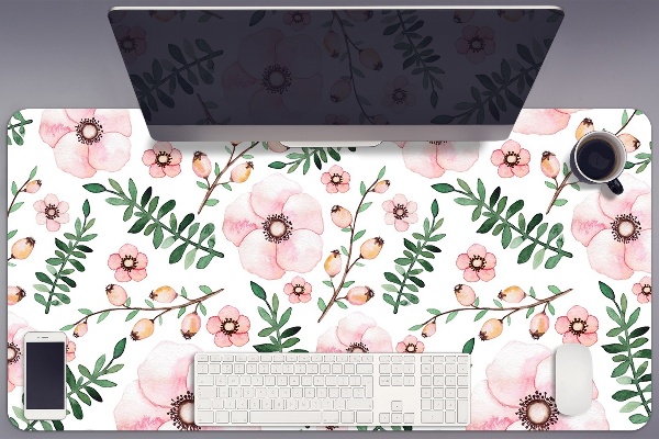 Skrivbordsunderlägg Blommor