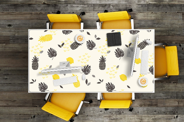 Skrivbordsmatta Ananas