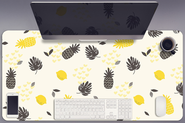 Skrivbordsmatta Ananas