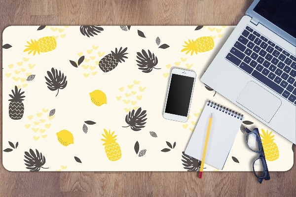 Skrivbordsmatta Ananas