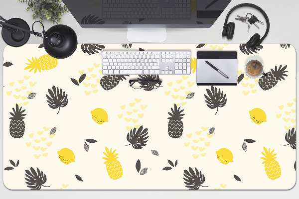 Skrivbordsmatta Ananas