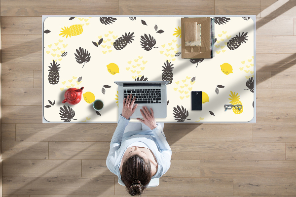 Skrivbordsmatta Ananas