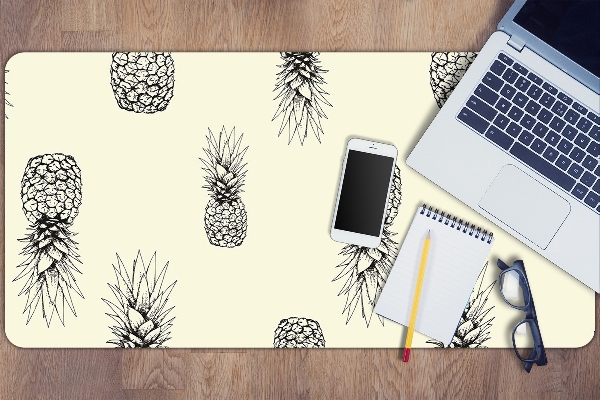 Skrivbordsmatta Ananas