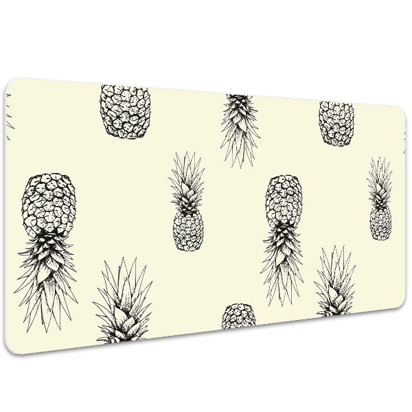 Skrivbordsmatta Ananas