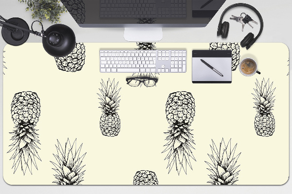 Skrivbordsmatta Ananas