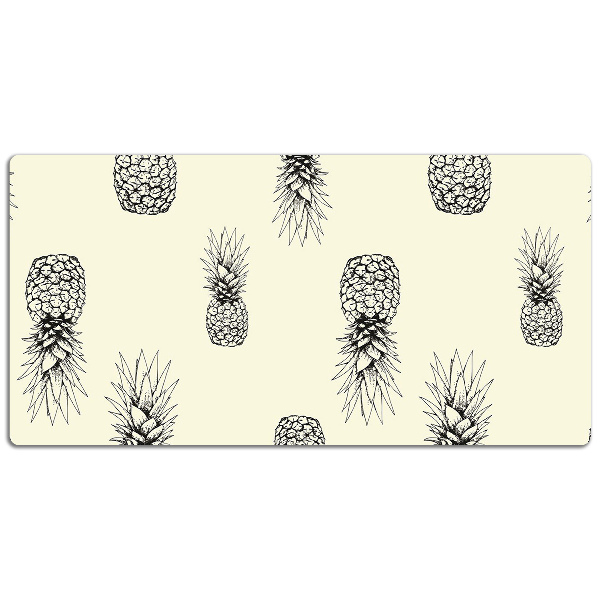 Skrivbordsmatta Ananas