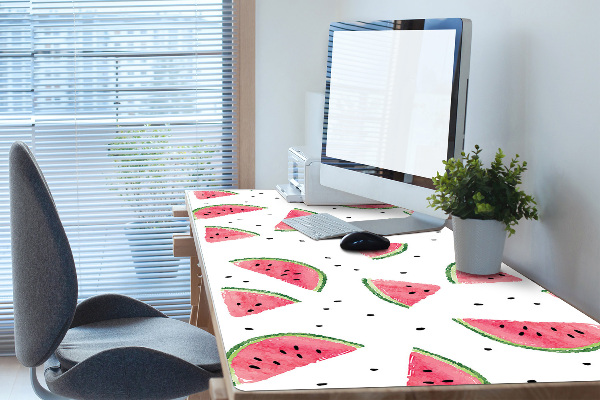 Skrivbordsmatta Vattenmelonregn