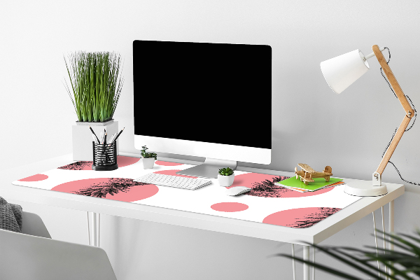 Skrivbordsmatta Rosa ananas