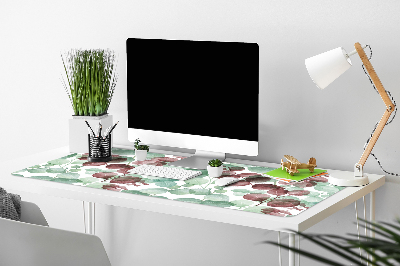 Skrivbordsmatta Blommönster