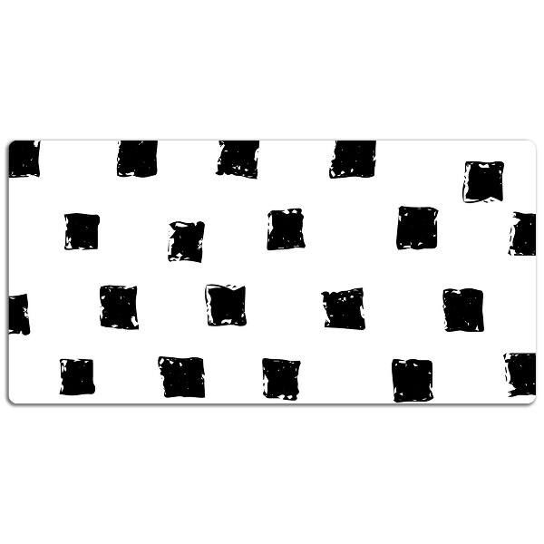 Skrivbordsmatta Målade rutor