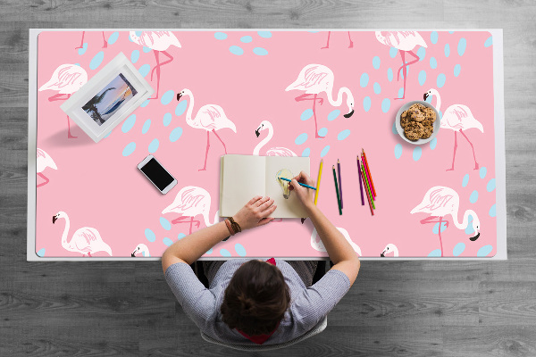 Skrivbordsunderlägg Flamingos