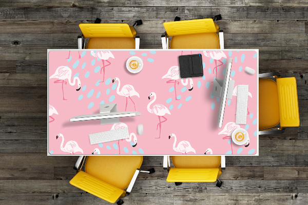 Skrivbordsunderlägg Flamingos