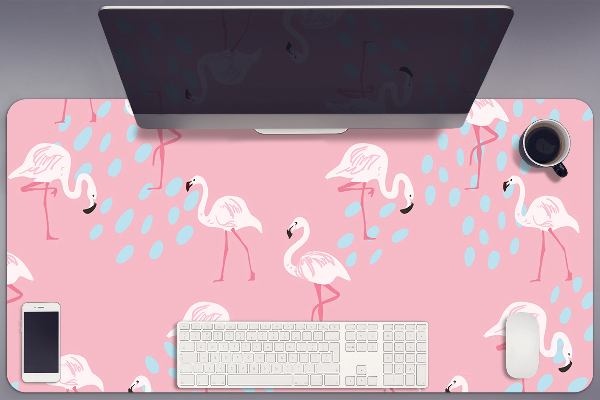 Skrivbordsunderlägg Flamingos