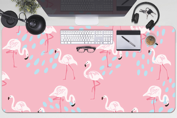 Skrivbordsunderlägg Flamingos