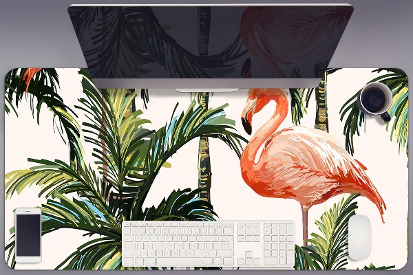 Skrivbordsunderlägg Flamingos