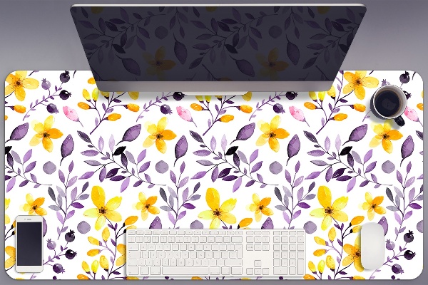 Skrivbordsunderlägg Abstrakta blommor