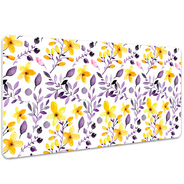 Skrivbordsunderlägg Abstrakta blommor