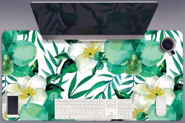 Skrivbordsunderlägg Pastellblommor