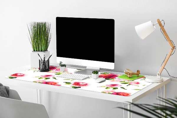 Skrivbordsunderlägg Vårblommor