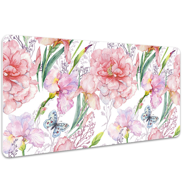 Skrivbordsunderlägg Pioner blommor