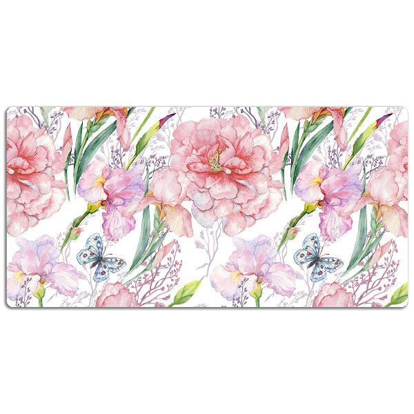 Skrivbordsunderlägg Pioner blommor