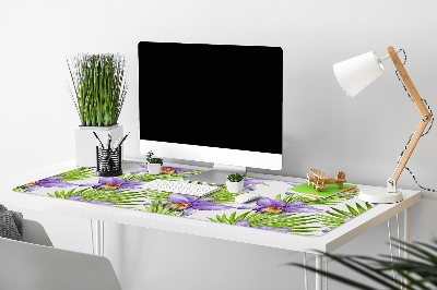 Skrivbordsunderlägg Lila blommor
