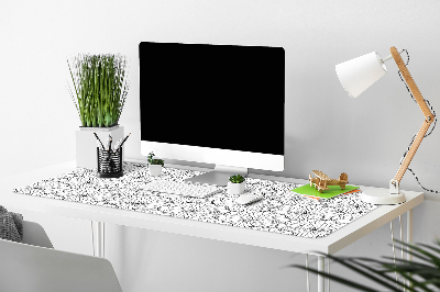 Skrivbordsunderlägg Ritad blomma