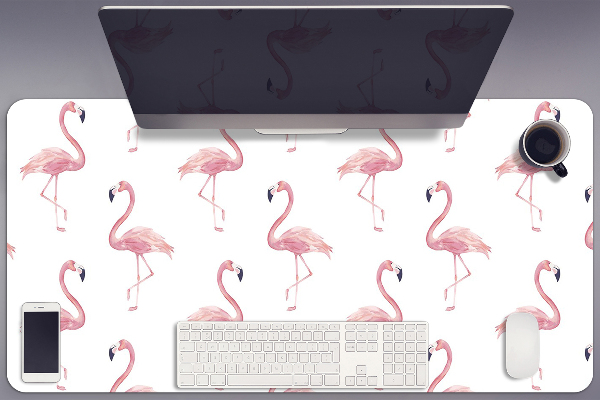 Skrivbordsunderlägg Flamingos