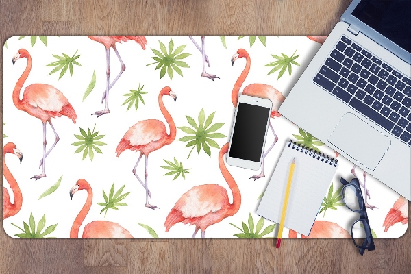 Skrivbordsunderlägg Flamingos
