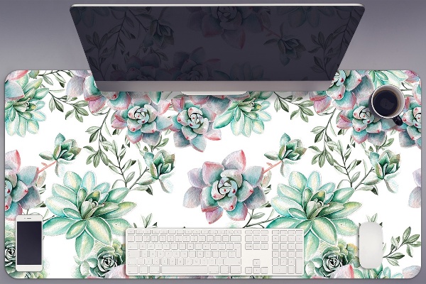 Skrivbordsunderlägg Blomsterfärg