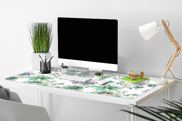 Skrivbordsunderlägg Blomsterfärg