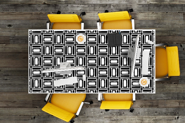 Skrivbordsunderlägg Geometriskt mönster