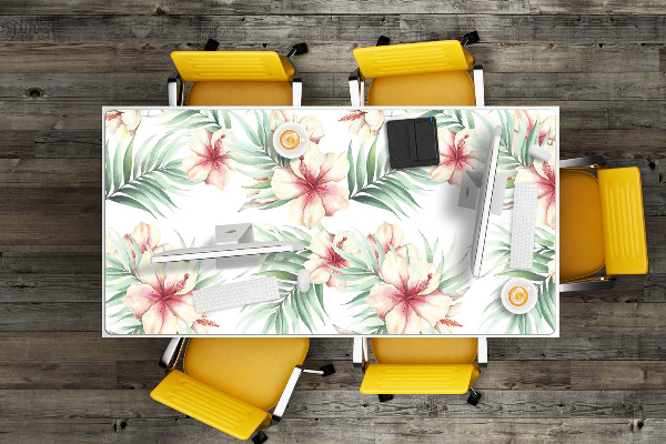 Skrivbordsunderlägg Hawaiian blommor