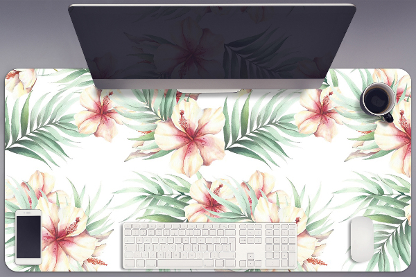 Skrivbordsunderlägg Hawaiian blommor
