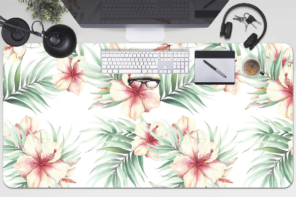 Skrivbordsunderlägg Hawaiian blommor