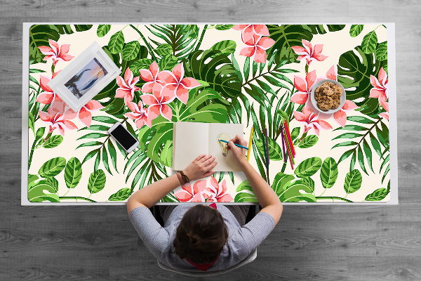 Skrivbordsunderlägg Hawaii blommor