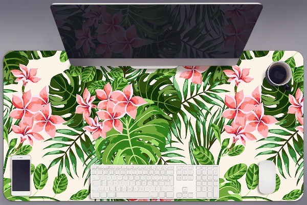Skrivbordsunderlägg Hawaii blommor