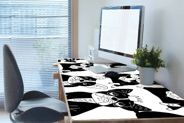 Skrivbordsunderlägg Glada hundar