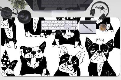 Skrivbordsunderlägg Glada hundar
